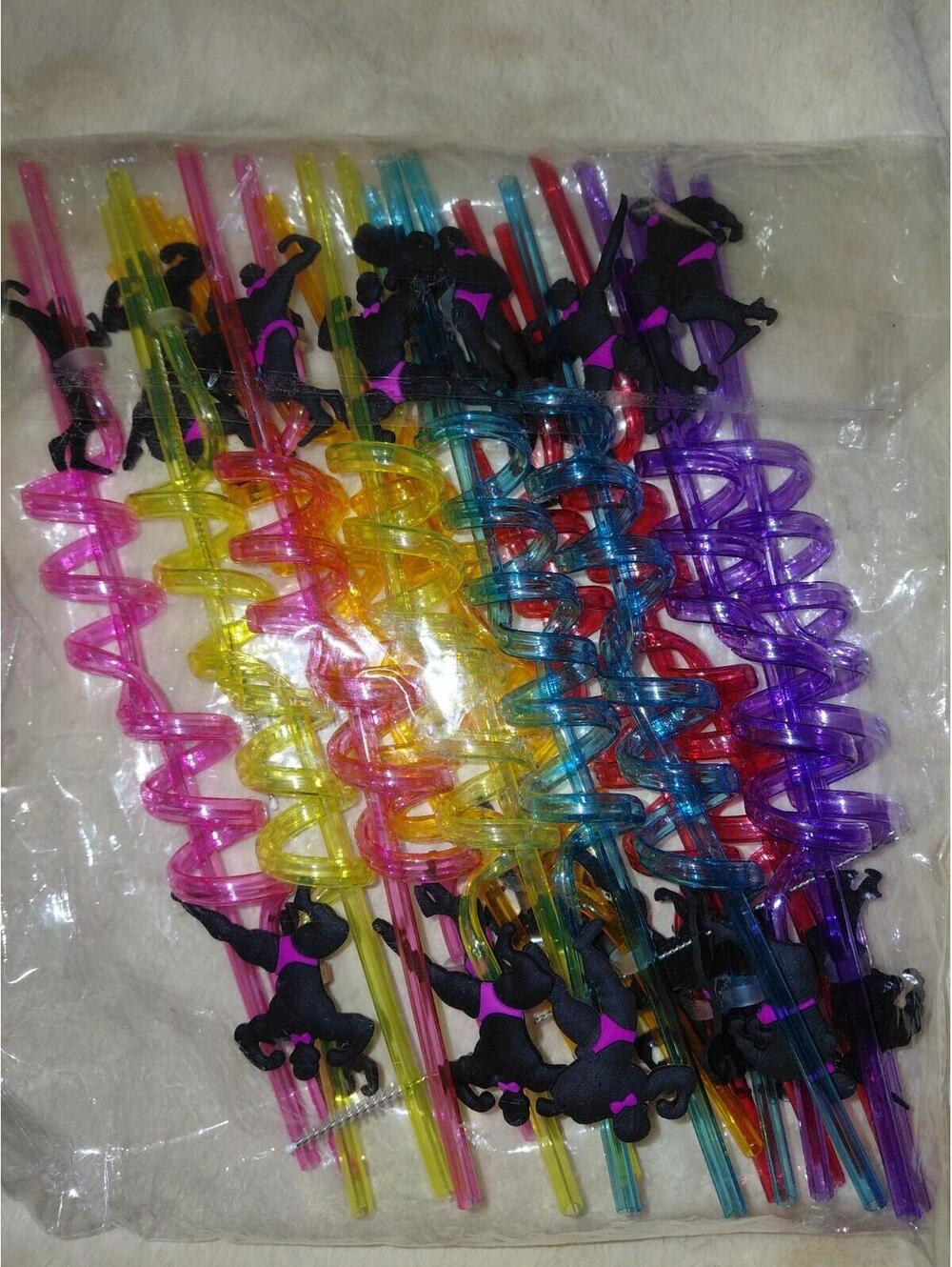 24 Bachelorette straws men dancer - Picture 2 of 3